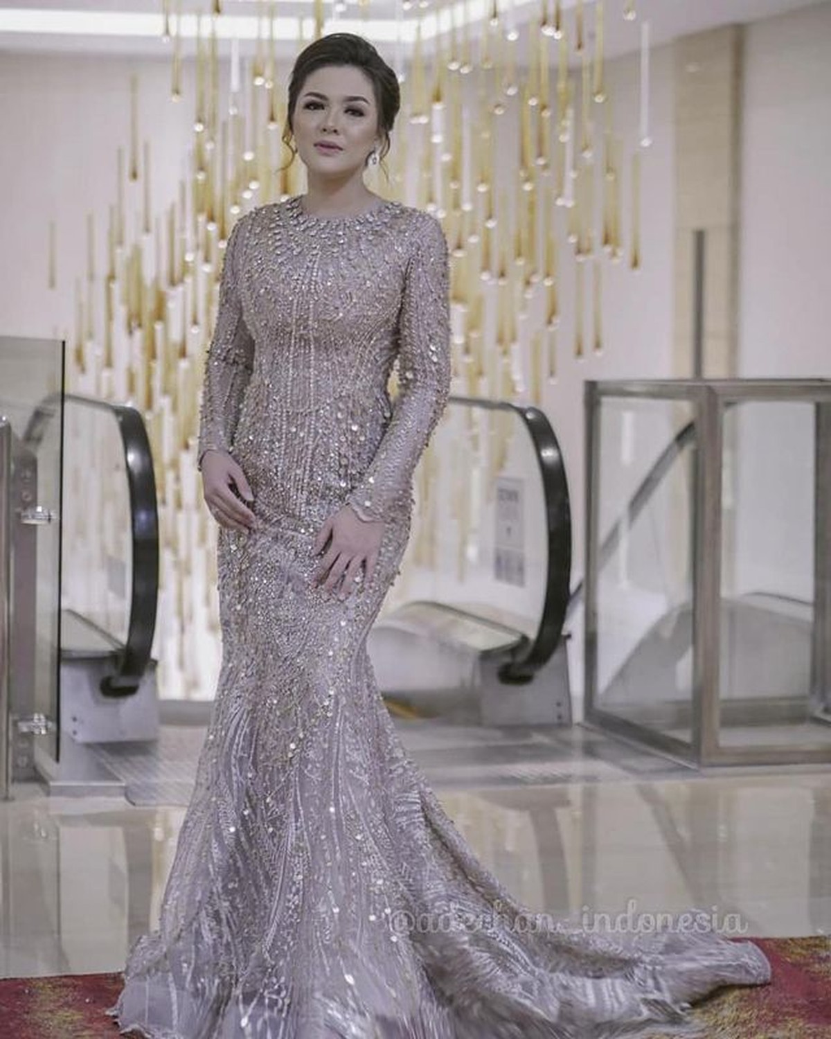 Vicky Shu berhasil menjalani diet dan menurunkan berat badannya sebanyak 28 kg&period; Yuk kita intip potret transformasinya&excl;