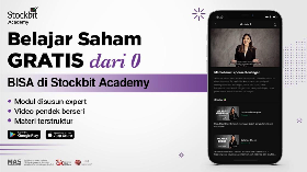 Mulai dari 0, Belajar Saham Gratis Bisa di Stockbit Academy