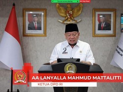 Ketua DPD Bicara Kelakar Legislasi Nasional Ditentukan 9 Ketum Parpol