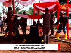 Makam Jaksa Agung Pertama Digali, Dipindahkan ke Pusara Adhyaksa Cibinong