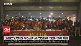 VIDEO: 15 Anggota Pemuda Pancasila Jadi Tersangka Pengeroyokan Polisi