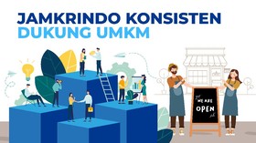 INFOGRAFIS: Jamkrindo Konsisten Dukung UMKM