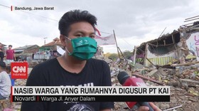 VIDEO: Nasib Warga yang Rumahnya Digusur PT KAI