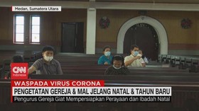 VIDEO: Pengetatan Gereja & Mal Jelang Natal & Tahun Baru
