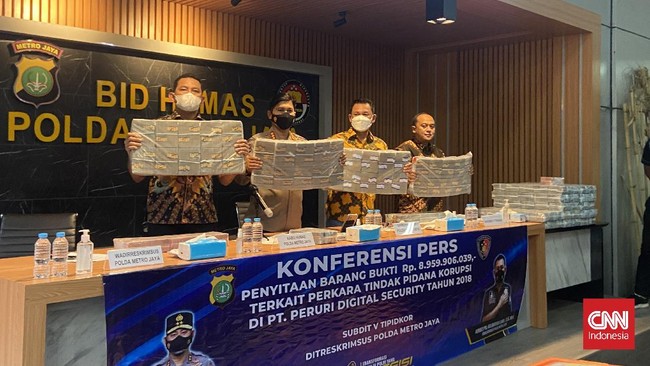 Polda Metro Jaya belum menetapkan tersangka dalam kasus dugaan korupsi pengadaan fiktif PT Peruri Digital Security (PDS) senilai Rp13,1 miliar.