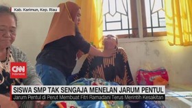 VIDEO: Jarum Tertelan Siswi SMP