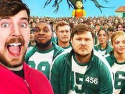Edan, YouTuber Mr. Beast Bikin Squid Game Beneran!