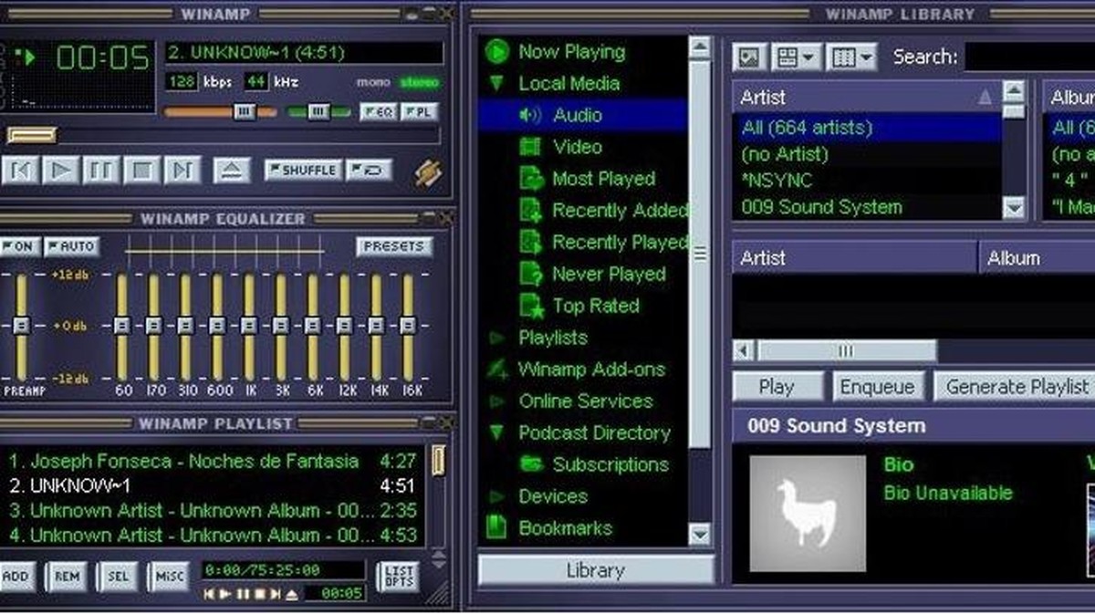 Aplikasi Winamp Mendadak Bangkit dari Kubur, Spotify Minggir Dulu