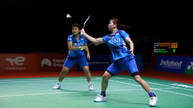 Greysia Polii/Apriyani Rahayu kalah dari Nami Matsuyama/Chiharu Shida dalam final Indonesia Open 2021.