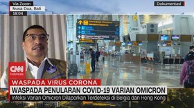 VIDEO: Waspada Penularan Covid-19 Varian Omicron