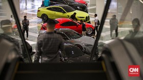 FOTO: Pameran Otomotif di Tengah Pandemi yang Tak Kunjung Usai