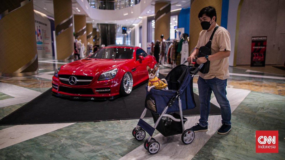 FOTO: Pameran Otomotif di Tengah Pandemi yang Tak Kunjung Usai