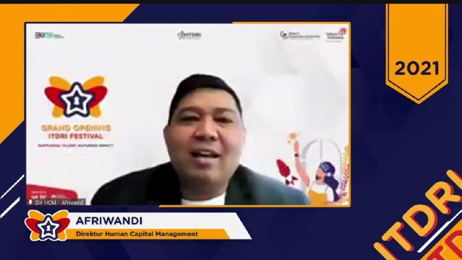 Gelaran ITDRI Festival menampilkan berbagai karya dari talenta digital Telkom dalam lingkup learning, innovation, and research berupa virtual expo dan webinar.