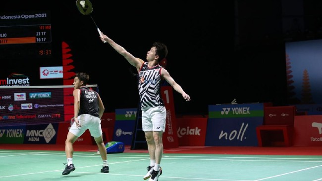 Berikut link live streaming final Indonesia Open 2021 yang berlangsung di The Westin Resort, Nusa Dua, Bali, Minggu (28/11).