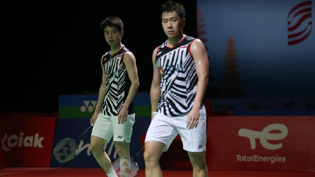 Kevin Sanjaya/Marcus Gideon tak bertanding di BWF World Tour Finals hari ini setelah Satwiksairaj lawan mengundurkan diri.