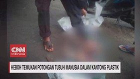 VIDEO: Heboh Temuan Potongan Tubuh Manusia Dalam Kantong Plastik