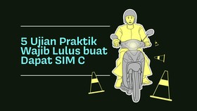 INFOGRAFIS: 5 Ujian Praktik Wajib SIM C