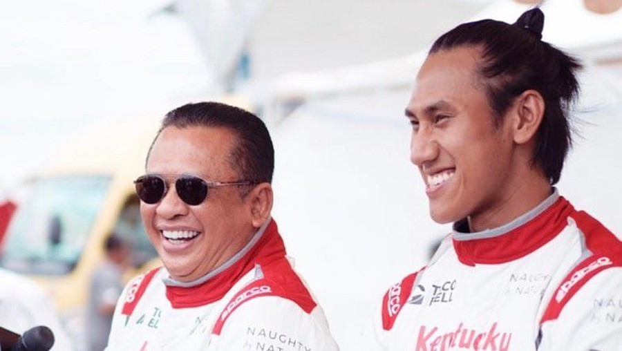 Ketua MPR Bambang Soesatyo dan Sean Gelael