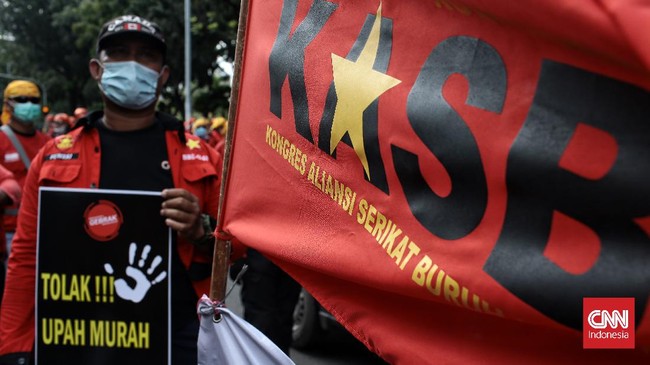 Kemnaker menanggapi surat Anies Baswedan bahwa pihaknya tidak berwenang meninjau ulang PP pengupahan, karena kewenangannya ada di Presiden.