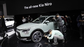 FOTO: Deretan Mobil Listrik di Seoul Mobility Show 2021