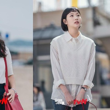 Beda Gaya Shin Min Ah di 'Hometown Cha Cha Cha' dan Kim Go Eun di 'Yumi's Cells', Kamu Suka yang Mana?