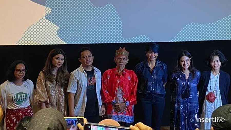 Potret Suasana Pemutaran Khusus dan Konferemsi Pers Film The Flame 'Bara'