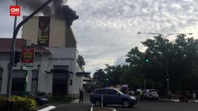 VIDEO: Ibu Muda Nekat Bakar Kamar Hotel Karantina Covid-19