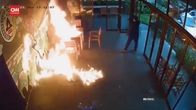 VIDEO: Omah PSS Sleman Dibakar OTK Usai Kalah dari Persita