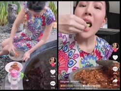5 Momen Viral Kulineran Agnes Jennifer, Ngerujak hingga Beli Cherry Rp 2 Juta