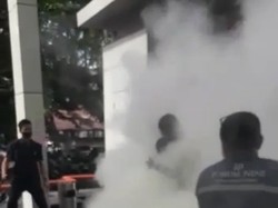 Pengungsi Afghanistan Bakar Diri di Depan Kantor UNHCR Medan!