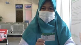 Riskawati Nikmati Kemudahan Urus Kepesertaan JKN-KIS lewat Pandawa