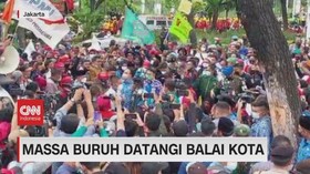 VIDEO: Buruh Suarakan Tuntutan