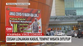 VIDEO: Cegah Lonjakan Kasus, Tempat Wisata Ditutup