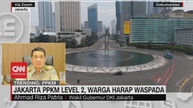 VIDEO: Jakarta PPKM Level 2, Warga Harap Waspada