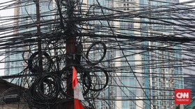 Kabel Semrawut di RI Segera Dikubur Tahun Depan, Mulai dari Jakarta