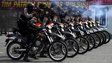 Polisi Patroli Skala Besar di Jaksel Cegah Tawuran dan Balap Liar