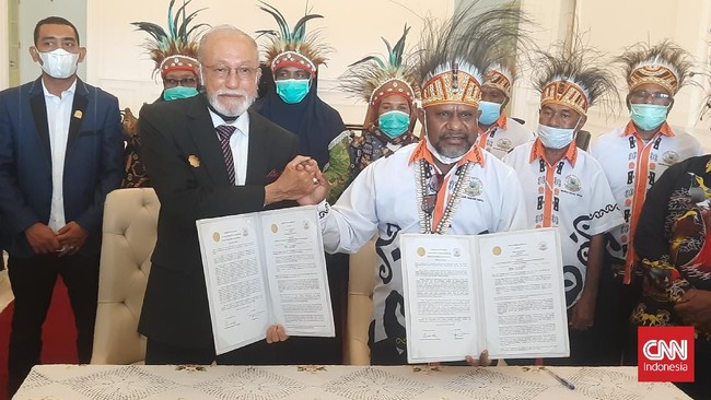 MRP memilih meneken kesepahaman penguatan otsus dengan Lembaga Wali Nanggroe Aceh di momentum 1 Desember.