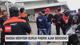 VIDEO: Demo Buruh Tuntut Kenaikkan Upah Minimum