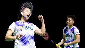 Greysia/Apriyani Sukses Tekan Ganda Thailand di BWF World Tour Finals