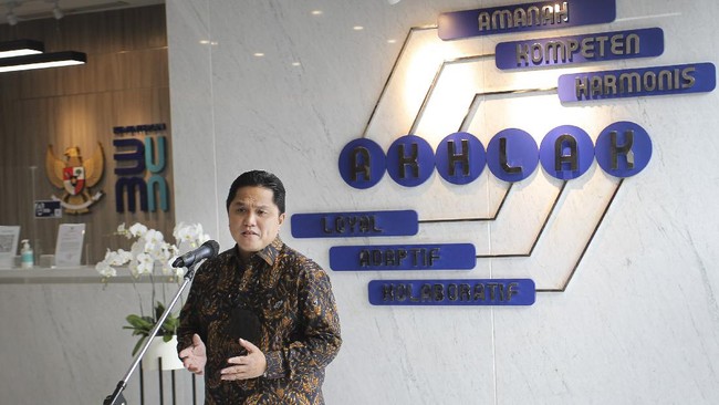 Menterl BUMN Erick Thohir mengklaim mendapatkan restu dan dukungan dari DPR untuk menyelamatkan Garuda Indonesia. 