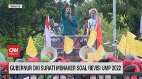 VIDEO: Gubernur DKI Surati Menaker Soal Revisi UMP 2022
