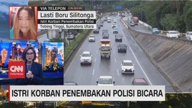 VIDEO: Istri Korban Penembakan Polisi Bicara