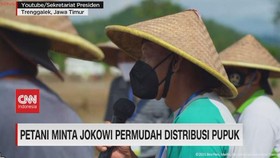 VIDEO: Petani Minta Jokowi Permudah Distribusi Pupuk