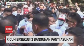 VIDEO: Ricuh Eksekusi 2 Bangunan Panti Asuhan