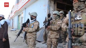 VIDEO: Aksi Baku Tembak Pasukan Taliban Lawan Militan ISIS. 3 Tewas