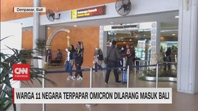 VIDEO: Warga 11 Negara Terpapar Omicron Dilarang Masuk Bali