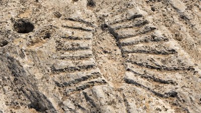 img-title Misteri Lubang Berpola di Bebatuan Al Jassasiya Qatar