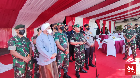 Gagalkan Reuni 212, KSAD Dudung Klaim Rekrut Santri Jadi TNI