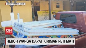 VIDEO: Heboh Warga Dapat Kiriman Peti Mati