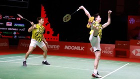 Aksi Tengil Kevin Warnai Langkah Minions ke Semifinal BWF Tour Finals